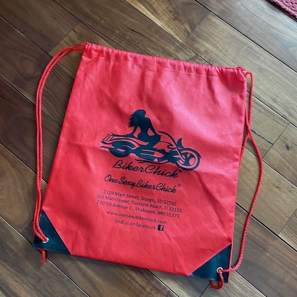 Canvas "One Sexy Biker Chick" Backpack from Sturgis